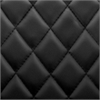 Metal and Faux Leather Adjustable Bar Stool- Black and Silver
