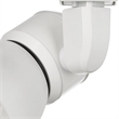 10W Integrated LED Track Fixture with Polycarbonate Head- White