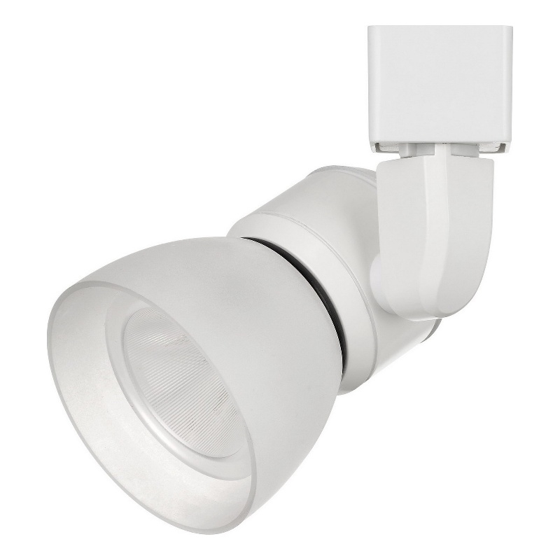 10W Integrated LED Track Fixture with Polycarbonate Head- White