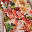 Dahl 50 x 60 Quilted Floral Throw Blanket with Polyester Fill- Multicolor