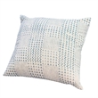 18 x 18 Handcrafted Square Cotton Accent Throw Pillows- Aztec Print- Set of 2