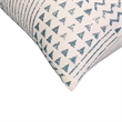 18 x 18 Handcrafted Square Cotton Accent Throw Pillows- Aztec Print- Set of 2