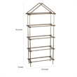 Benjara Magnificently Crafted Bamboo Etagere