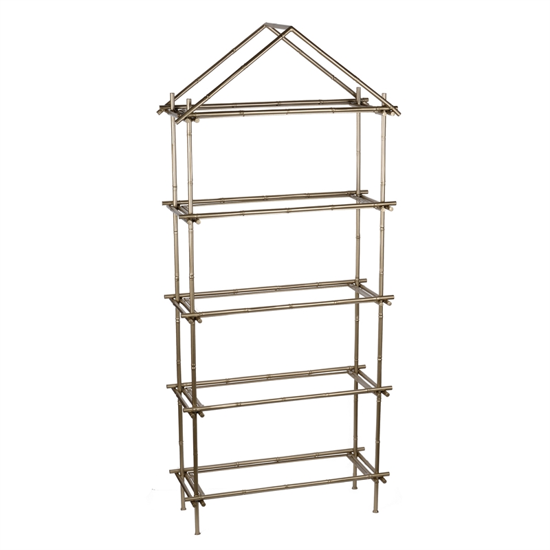 Benjara Magnificently Crafted Bamboo Etagere