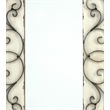 Benjara Rectangular Wall Mirror Set of 2 w/ Wooden Frame - White