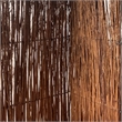 Benjara 3 Panel Vertically Aligned Willow Branches Room Divider- Brown