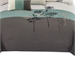 Benjara 8 Piece Queen Polyester Comforter Set with Floral Embroidery- Multicolor