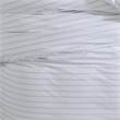 Benjara 3 Piece Queen Comforter Set with Pinstripe Pattern- White and Black