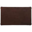 Benjara Coffee Table with Traditional Style and Turned Legs- Espresso Brown