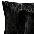 Benjara Jay 7 Piece King Comforter Set- Polyester Velvet- Deluxe Texture Black