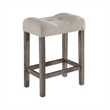 Benjara Dana 5 Piece Counter Height Table Set- Deep Tufted Stools- Brown- Beige