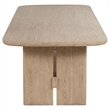 Benjara Lno Dining Table- 92-110