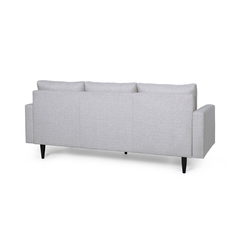 Benjara Apex Sofa- 3 Seater- 83 Inch- Modern Button Tufted- Beige Fabric