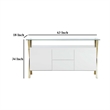 Benjara Tia Sideboard Buffet Console- 63