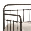 Benjara Well designed Twin Metal Daybed- Bronze