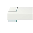 Benjara Wami Tall Coffee Table- Tempered Glass- 53
