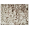 Benjara 5 x 7 Area Rug-Non Slip Canvas Backing - Tie Dye Polyester in Beige