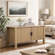 Hay TV Media Console- 47 Inch- 2 Doors w Adjustable Shelves- Beige