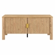Hay TV Media Console- 47 Inch- 2 Doors w Adjustable Shelves- Beige