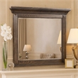 Vesy Dresser Mirror- 48 Inch- Low Distortion Glass- Walnut Brown Wood