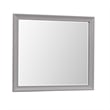 Limi Dresser Mirror- Brushed Gray Solid Acacia Wood- 43 Inch