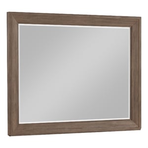 Henry Dresser Mirror- Vintage Mocha Brown- Picture Frame Molding- 39x50