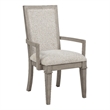 Henry Dining Chair Set of 2- Beige Polyester- Vintage Light Cream