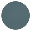 Lemy Side End Table. 20 Inch Round Top with Pedestal Base- Teal Blue Wood