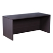 Nea Desk Shell- 71 Inch Reception Top- Driftwood Smoke Gray Wood