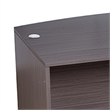 Pery Front Desk Shell- 71 Inch- Modesty Panel- Driftwood Smoke Gray