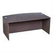 Pery Front Desk Shell- 71 Inch- Modesty Panel- Driftwood Smoke Gray