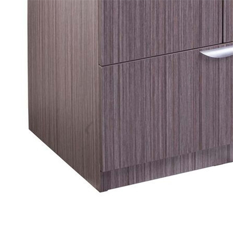 Ley 4 Drawer Lateral File Cabinet- Driftwood Gray Office Storage
