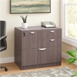 Ley 4 Drawer Lateral File Cabinet- Driftwood Gray Office Storage