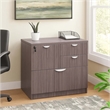 Ley 4 Drawer Lateral File Cabinet- Driftwood Gray Office Storage