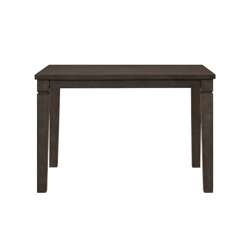 Vicy Counter Height Table w Removable Leaf- 36-54 Inch- Espresso Brown