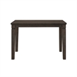 Vicy Counter Height Table w Removable Leaf- 36-54 Inch- Espresso Brown