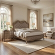 Queen Size Bedroom Set-Storage Bed with Drawers-3-Piece Set-Bed-Two Nightstand