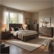 Queen Size Bedroom Set- White Finish- 5-Piece Set with Bed and Two Nightstands