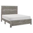 Queen Size Bedroom Set-Panel Design-4-Piece Set -4Bed-Nightstand-Dresser-Chest