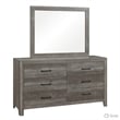 Queen Size Bedroom Set-Panel Design-4-Piece Set -4Bed-Nightstand-Dresser-Chest
