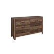 King Size Bedroom-Panel Design-5-Piece Set with Bed-2Nightstand-Dresser-Chest
