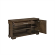 Duny Sofa Console Table- 50 Inch- 1 Drawer with 1 Cabinet- Espresso Brown