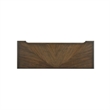 Rox Sofa Console Table- 50 Inch Top- 2 Drawers w Bronze Knobs- Brown