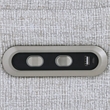 Tres Power Motion Recliner Sofa with USB Port- 2 Seater- Gray Chenille