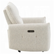 Lali Zero Gravity Power Motion Recliner Chair- USB Port- Cream Chenille