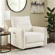 Lali Zero Gravity Power Motion Recliner Chair- USB Port- Cream Chenille