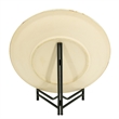 Duke Decorative Charger Plate with Stand- Blue Beige Ceramic 18 inch