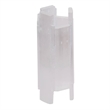 Decorative Candle Holder- Coastal White Selenite Stone- 8 Inch