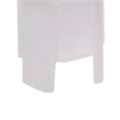 Decorative Candle Holder- Coastal White Selenite Stone- 8 Inch