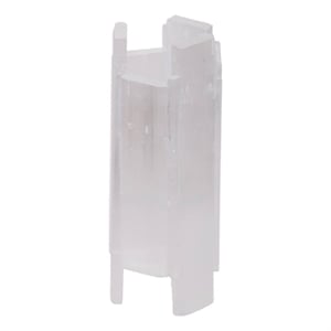 Decorative Candle Holder- Coastal White Selenite Stone- 8 Inch